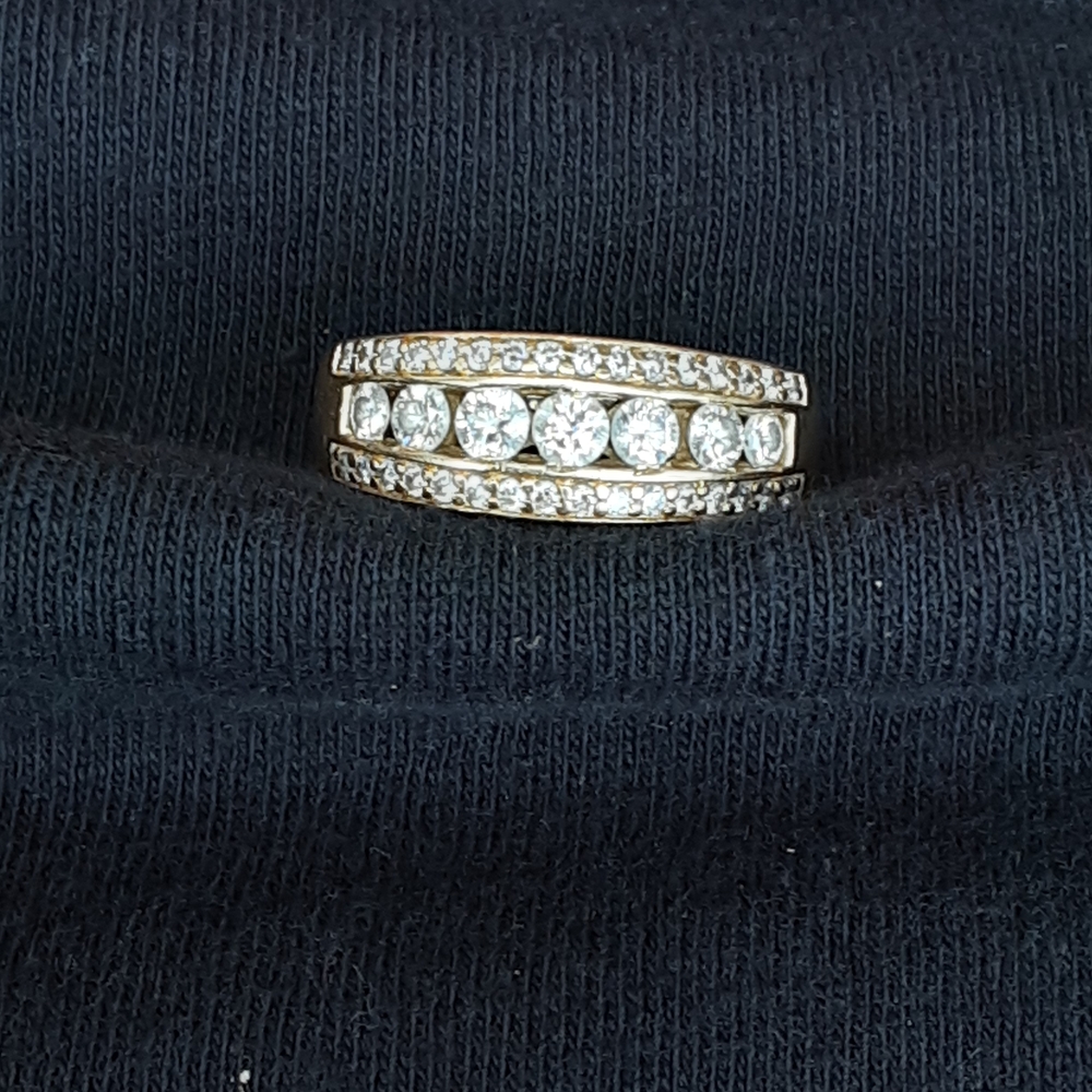 Kay Jewelers 14K Gold Anniversay Band 1cw Tw Round Diamonds